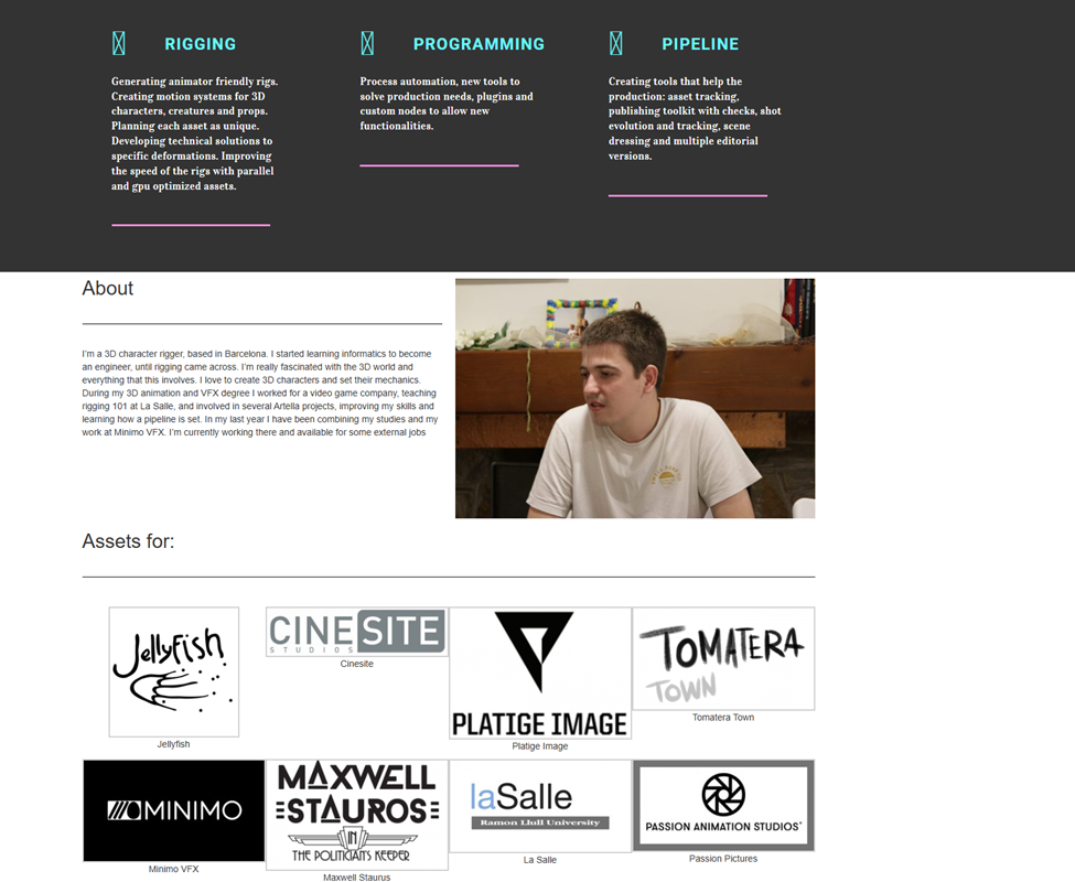 Version 2, the AI-assisted WordPress site